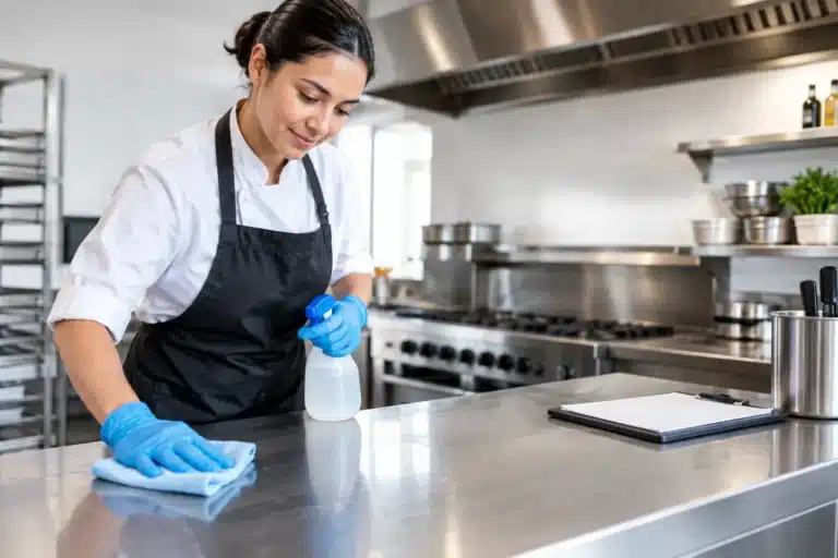 Restaurant Kitchen Cleaning Checklist for Every Shift