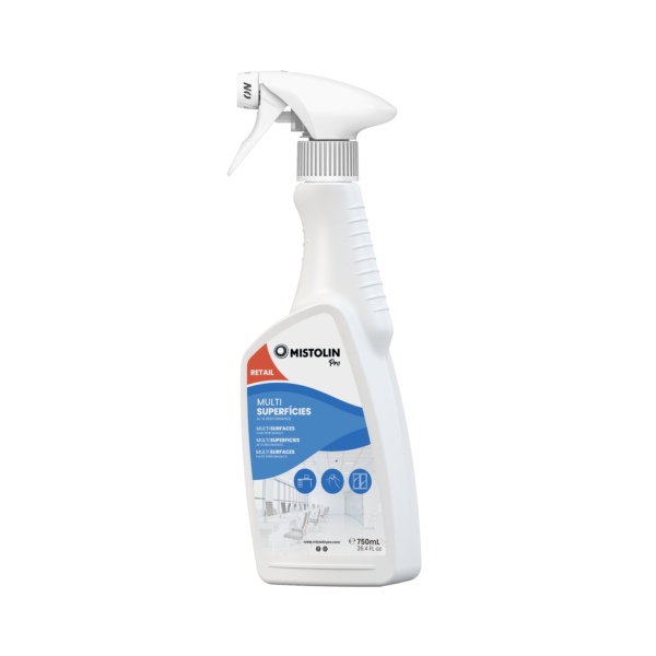 Mistolin Pro All Purpose Cleaner Spray 750ml – Ready to use professional all purpose cleaner for commercial & domestic use.